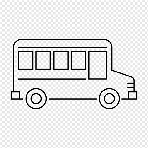 School Bus Drawing Outline