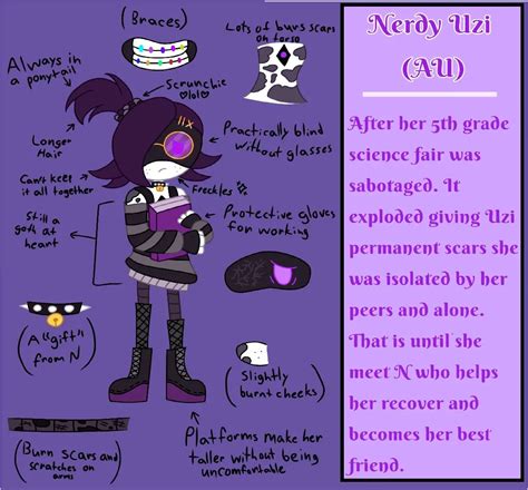 Nerdy Uzi Murder Drone Au By Carrierose319 On Deviantart