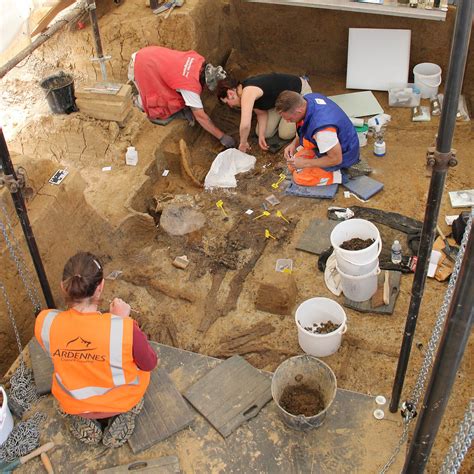 Prelievo Su Scavi Laboratorio Bernadet Restauro Reperti Archeologici