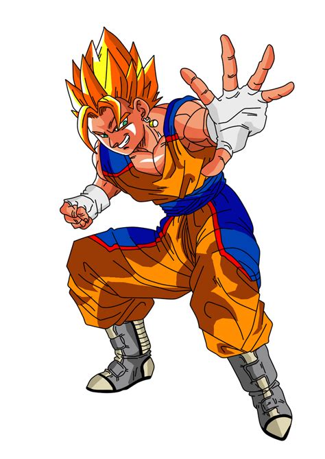 Dbna Vegetto Render By Evil Black Sparx On Deviantart