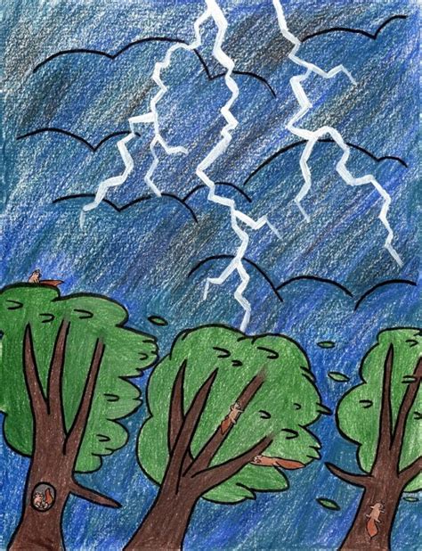 The Thunderstorm | Art Starts