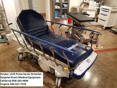 Stryker 1115 Prime Series Stretcher Used Hospital Medical Equipment