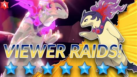 Hisuian Typhlosion 7 Star Event Tera Raid LIVE With Viewers AS SOON AS