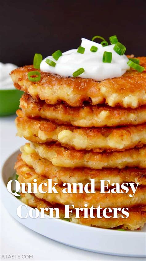 Quick And Easy Corn Fritters Artofit