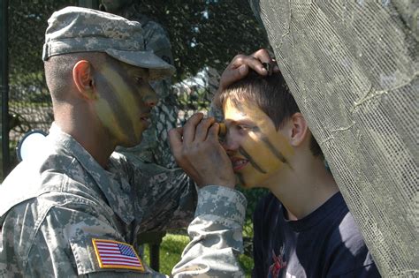 Kids Spend A Day In The Life Of Soldier Parents During Boot Camp