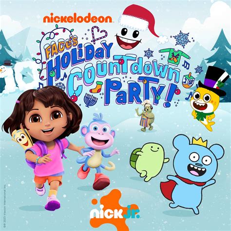 Faces Holiday Countdown Party Album By Face From Nick Jr Nick Jr