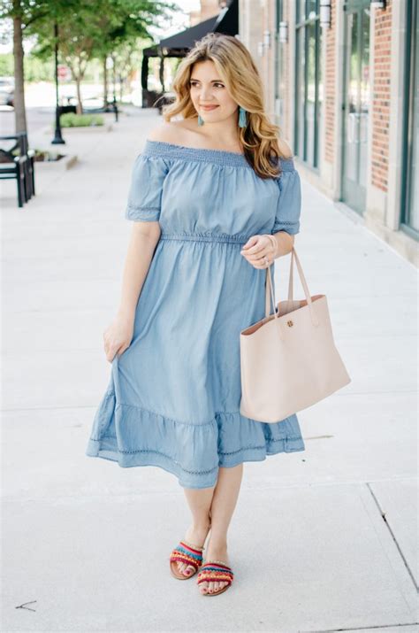 Summer Mommy Daughter Style Chambray Dresses By Lauren M