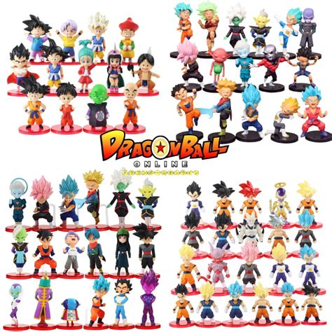 Figuras de acción de Dragon Ball Z 21 estilos set Super Saiyan Goku