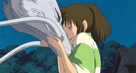 Spirited Away Haku And Chihiro Wallpapers Wallpapershigh