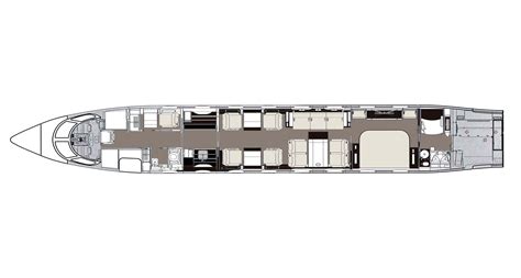 Gulfstream G650er Layout