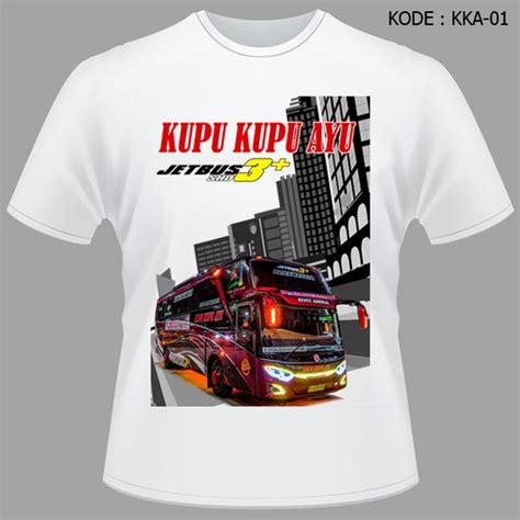 Jual Kaos Bus Kupu Kupu Ayu Baju Bis Shd Kupu Kupu Jetbus Setra Jetbus3