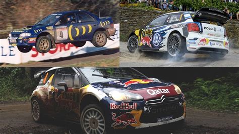 Los Mejores Autos De Rally De La Wrc De Todos Los Tiempos Youtube