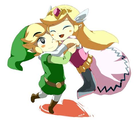 Link And Zelda The Legend Of Zelda Zelda Anime Zelda Art Breath Of