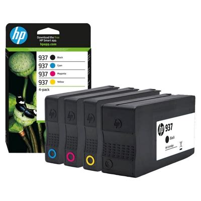 Original OEM Ink Cartridges HP 937 CMYK Multi Pack Store