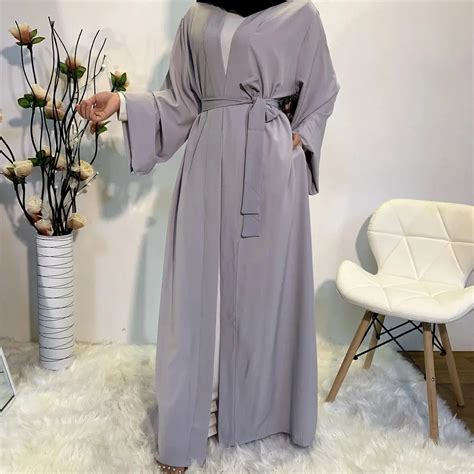 Caft N Abaya De Dub I Para Mujer Kimono Turco Vestido Hijab Musulm N