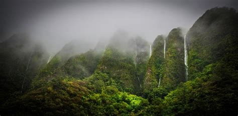 1090935 Sunlight Landscape Forest Mountains Waterfall Hill