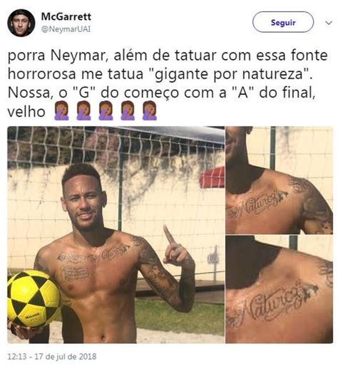 Neymar Faz Nova Tatuagem E Deixa Web Intrigada O Significado