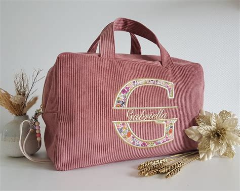 Sac Langer Sac De Voyage Brod Personnalisable Femme Ou Enfant En