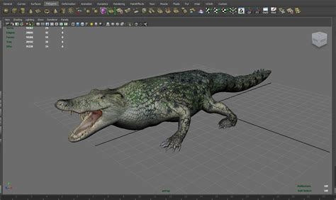 3d Model 3d Crocodile Alligator Model Vr Ar Low Poly Cgtrader