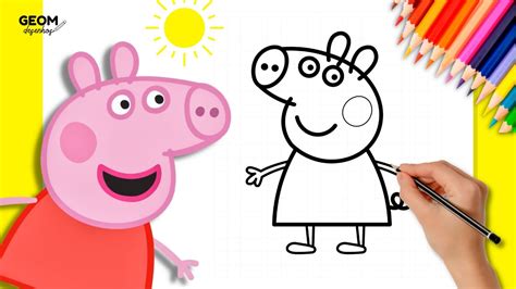 COMO DESENHAR A PEPPA PIG YouTube