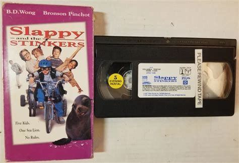 📼 VINTAGE 📼 Slappy & the Stinkers 📼 (VHS, 1997) 📼 Former Rental 📼