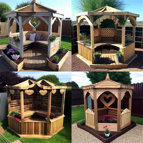 Most Beautiful Wooden Pergola with Deck Designs – Pallet Wood Projects