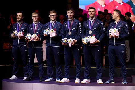 Mondiaux de tennis de table une médaille dargent et des promesses