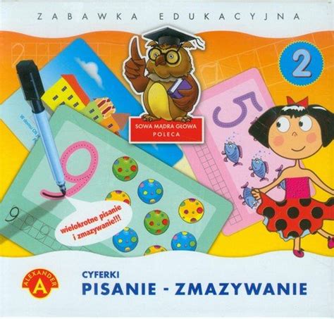 Pisanie Zmazywanie 2 Cyferki Gra Edukacyjna Alexander Alexander