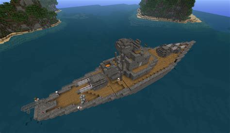 Minecraft Battleship By Kiaserliche On Deviantart