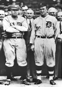 The Swings Of Babe Ruth And Ty Cobb Why Arent There More Of Them M