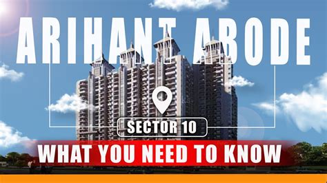 Explore Arihant Abode Sec Greater Noida West In Depth Project