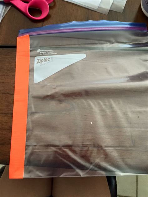 Add Duct Tape To Ziploc Bags To Reinforce Hole Punch And Put Reader