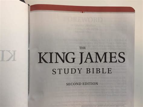 Nelson KJV Study Bible Large Print Red Letter Edition: Second Edition ...