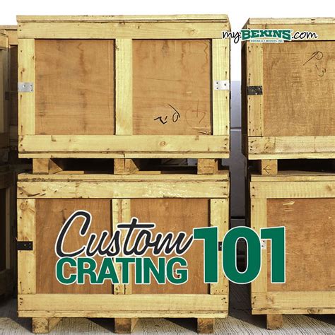 When You Have An Item That Requires Custom Crating You Need More