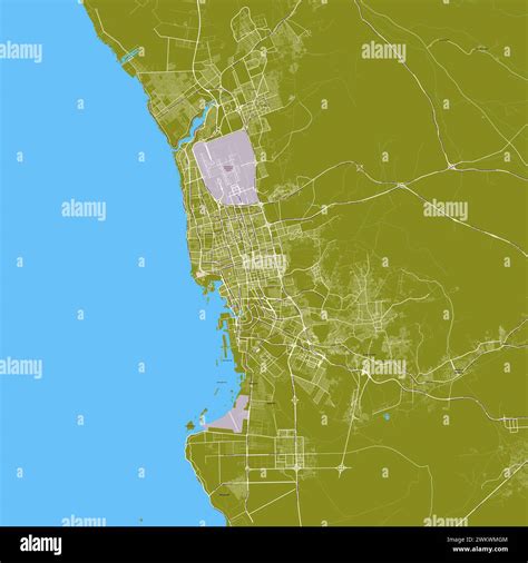 Jeddah saudi arabia aerial view Stock Vector Images - Alamy