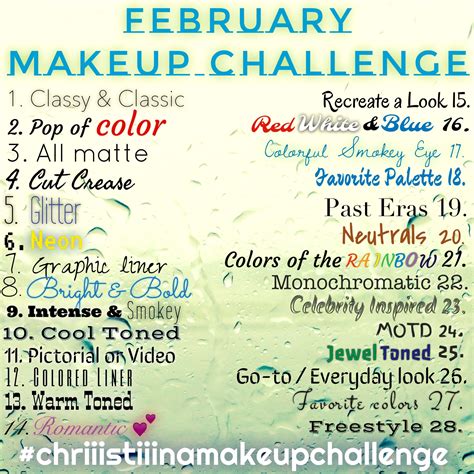 Makeup Challenges