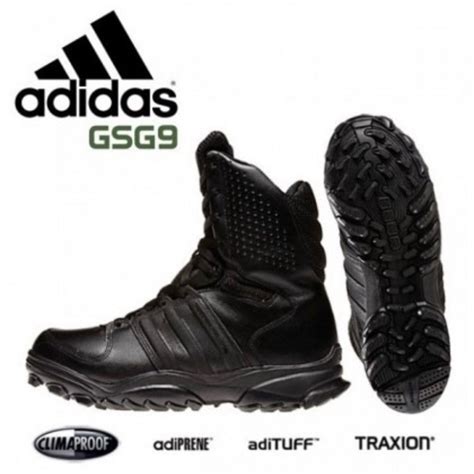 Adidas Gsg 92 Black Tactical Boots Mens Fashion Footwear Boots On Carousell