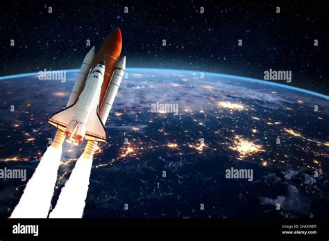 Nasa Spaceship In Space