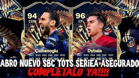 Completa Ya Nuevo Sbc Tots Serie A Merece La Pena Ya En Ea Sports Fc