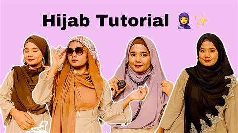 Some Unique Hijab Tutorial Easy Hijab Tutorial Hijab Tips Nida