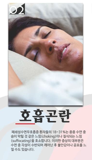 폐쇄성수면무호흡증의 증상