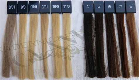 Wella Koleston Perfect Pure Naturals Hair Color Guide Hair Color Swatches Wella Hair Color