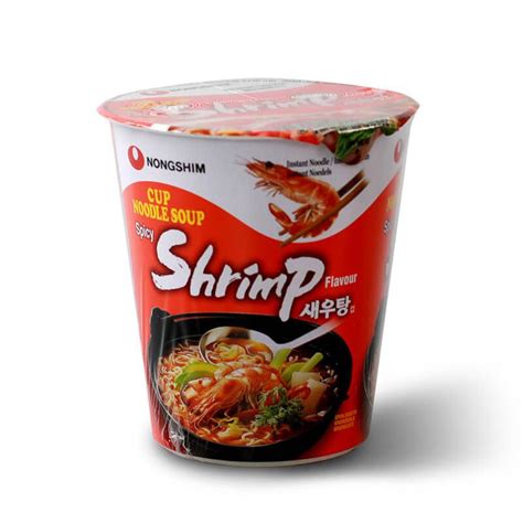 Get Nongshim Shrimp Tang Ramen Cup 67gx6 Cups Delivered Weee