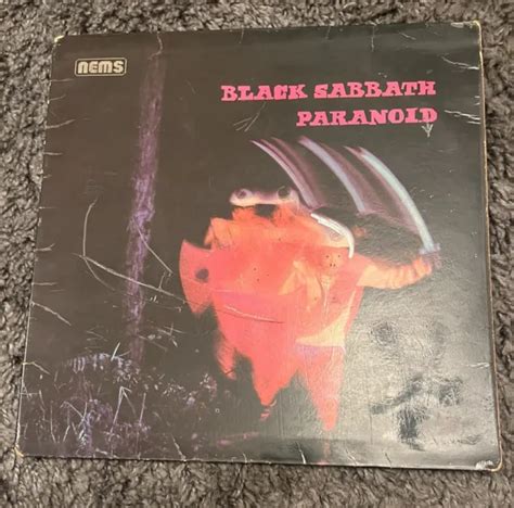 Schwarzer Sabbat Paranoid Vinyl Lp Nems Nel Eur