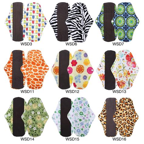 Lv Life Sanitary Pad Mama Pad9 Types Women Reusable Washable Panty