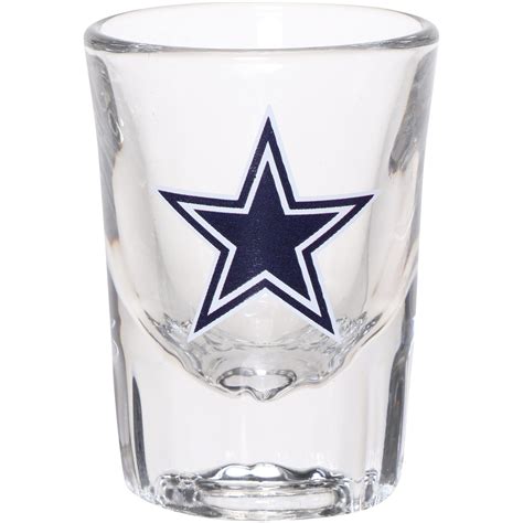 Dallas Cowboys 2oz Fluted Collector Shot Glass