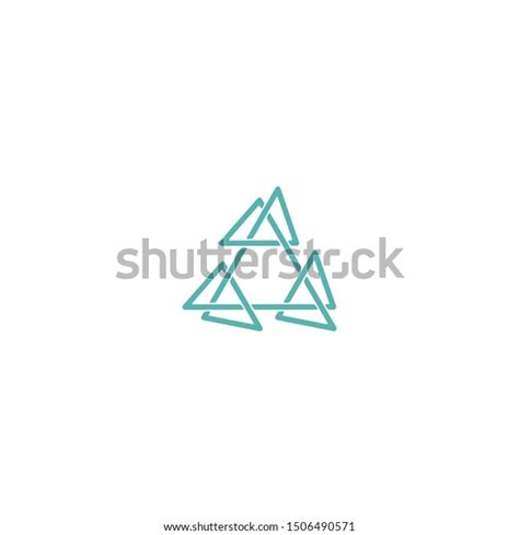 Triangle Logo Design Vector Unique Modern Stock Vector Royalty Free