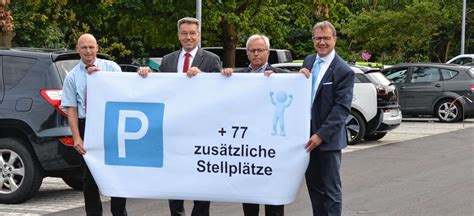 OVB Heimatzeitungen Ab sofort 162 Parkplätze zur Verfügung