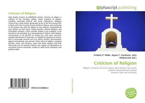 Criticism of Religion, 978-613-0-85806-3, 613085806X ,9786130858063