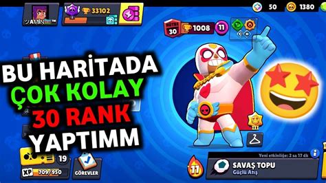 Bu Harİtada Çok Kolay🤩30 Rank El Prİmo Yaptim😱 Brawl Stars Azərbaycan🇦🇿 Youtube